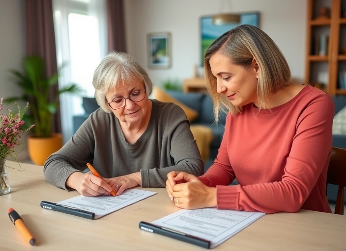 ki bild erstellen.de eine ältere frau (...)